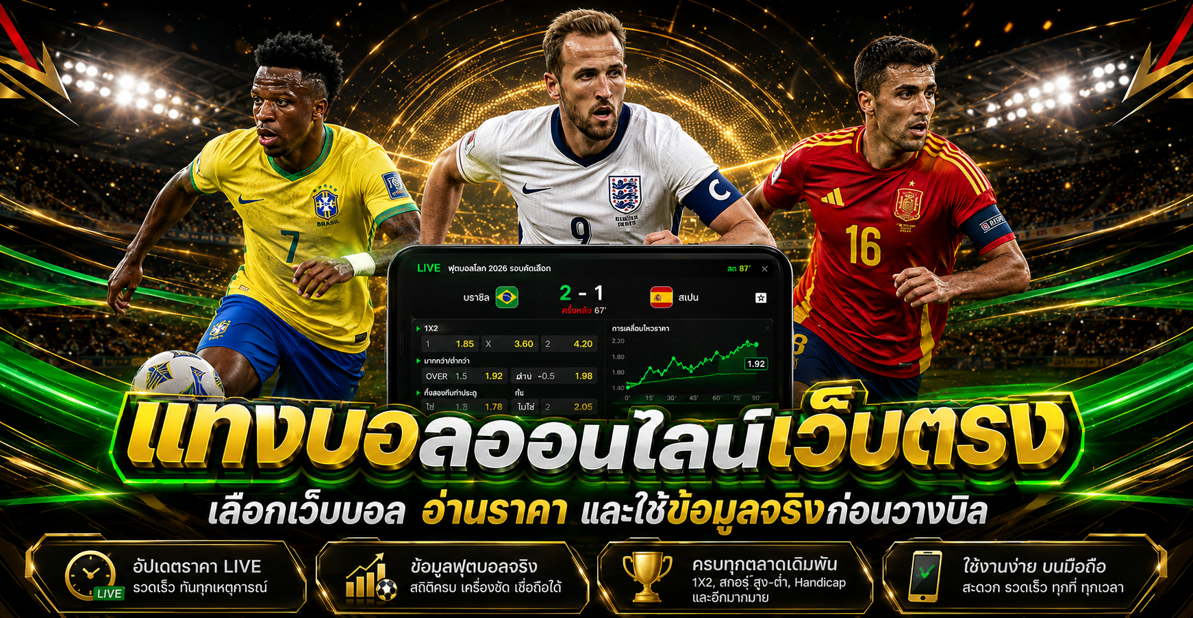 แทงบอลออนไลน์เว็บตรง