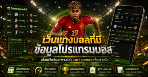 เว็บแทงบอลโปรแกรมบอล