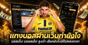 แทงบอลผ่านเว็บทำยังไง