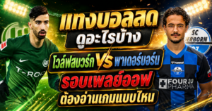 แทงบอลสด-ดูอะไรบ้าง