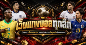 เว็บแทงบอลทุกลีก