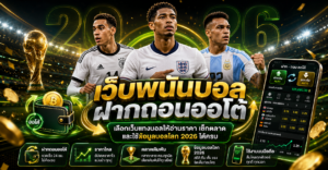 เว็บพนันบอลฝากถอนออโต้