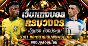 เว็บแทงบอลครบวงจร