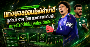 แทงบอลออนไลน์ค่าน้ำดี