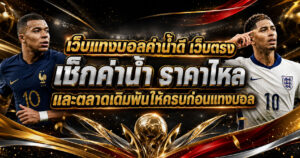 เว็บแทงบอลค่าน้ำดี
