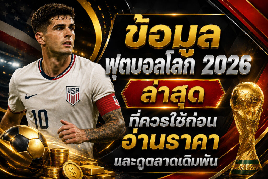 ข้อมูลฟุตบอลโลก2026