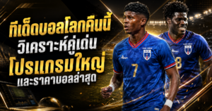 ทีเด็ดบอลโลกคืนนี้