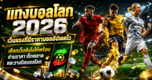 แทงบอลโลกเว็บตรงราคาบอลไว