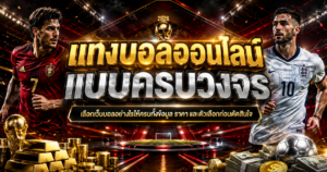 แทงบอลออนไลน์แบบครบวงจร
